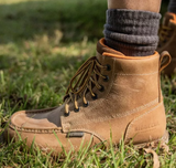 Ridgecut Moc Toe Work Boots, Light Brown, Size 10.5W