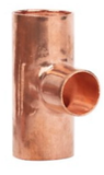 LDR Industries FSW RT-343412 3/4 in.x3/4 in.x1/2 in. Sweat Reducing Tee Copper