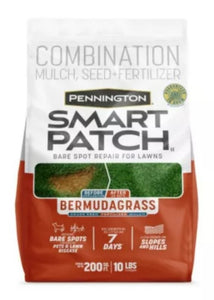 Pennington 100545667 Smart Patch Bermudagrass Mix 10 lb. Bag