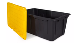 Tough Box 40GTBXLTCB 40 gal. Black-Colored Tote, Polypropylene Material