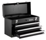 JobSmart 20210900225 3-Drawer Steel Tool Box 20.5 in. x 8.7 in. Powder-Coated