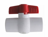 LDR Industries VBVP40E6M Water Supply Connector 2-Way Lead-Free PVC Ball Valve