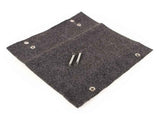 Camco Wrap Around RV Step Rug 18-inch Regular Gray