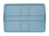 Hefty 7162HFT010665666 Plastic Hi Rise Clear Bin, Under Bed Storage - 40 qt.