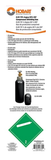 Hobart 770199 - 5 lb. Argon/CO2 Shielding Gas Cylinder, Refillable