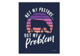 Farm Fed TSC3429 Navy-Colored Clothing Women's Pasture Problem Shirt, XL
