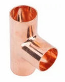 LDR Industries FSW T-34 Single Smooth Wall 0.75 in. Plain End Sweat Tee Copper