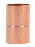 LDR Industries FSW CO-12 Single Smooth Wall 0.5 inch Dia. Sweat Coupling Copper
