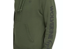 Wolverine W1206320-449 Olive Green-Colored Graphic Hoodie Sweatshirt, XL