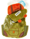 BARK 214505 Rowdy Ruckus Rucksack Dog Toy, Polyester, Squeaky, All Life Stages