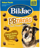 Bil-Jac PBNanas 502 4oz Peanut Butter and Banana Flavor Soft Treats for Dogs