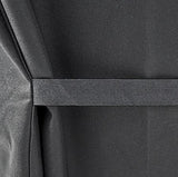 Even Embers CVR1000AS Heavy-Duty Polyester Ceramic Egg Pellet Grill Cover Black