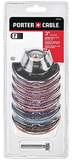 PORTER-CABLE PCTLSET Ceramic Packet 7 pc. 3 in. Twist Lock Set Interior/Exterior