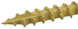 Deck Plus, Tan Deck Screws, Exterior Screws, Steel, 1lb Box (#8 x 1-5/8")
