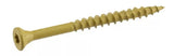 Deck Plus Exterior Tan Ceramic, Wood Screws, Self-Drilling, (#10 x 3.5"), 1 lb
