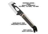 REAPR 11015 Black-Colored TAC Versa Multi-Use Pry Bar, Stainless Steel Material