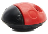 BARK 214515 Iron Ladybug Dog Toy, Durable, Bouncy, Rubber All Life Stages