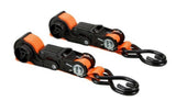 JobSmart FH95358 1 in. x 12 ft. Retractable Ratchet Straps Tie-Downs, Count of 2