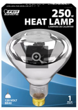 Feit Electric 250R40/1 250W Incandescent R40 Clear Heat Lamp Reflector