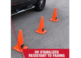 Radians CONE-PVC-28 28 in. PVC Orange Traffic Cone for Effective Traffic Control