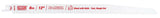 Mibro 812690 Bi-Metal Reciprocating Saw Blade for Wood, 12 in. x 6 TPI - 5-Pack