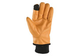 Ridgecut 1233L-RDG Whiskey Tan Men's Insulated Leather Touchscreen Glove, Large