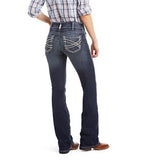 Ariat 10017510 Women's Slim Fit REAL Entwined Bootcut Jeans, Marine, Size 31 Short