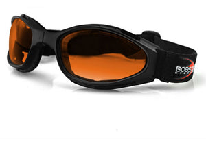 Balboa BCR003 Crossfire Small Folding Goggle - Anti-Fog Amber Lens