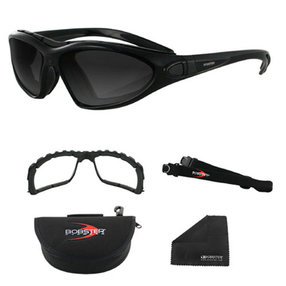 Balboa BDG001 Road Master Black Frame Convertible - Photochromic Lens