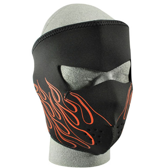 Balboa WNFM045 Neoprene Face Mask - Orange Flame