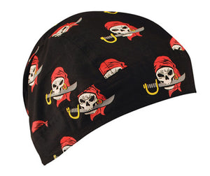 Balboa Z584 100% Cotton Flydanna - Gray Pirate