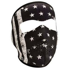 Balboa WNFM091 Neoprene Full Mask - Black/White Vintage Flag