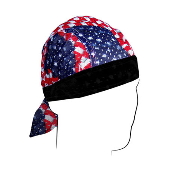 Balboa ZVS265 Vented Sport Flydanna - Wavy American Flag