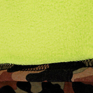 Balboa TF118HV Fleece Lined Motley Tube - Woodland Camo To High-Vis