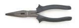 JobSmart JS24004 8 inch Long Nose Pliers Chrome Vanadium Steel & Plastic Handle
