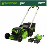 Greenworks 2531702VT Walk-Behind Self-Propelled Push Lawn Mower 60V 21 inch