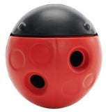 BARK 214515 Iron Ladybug Dog Toy, Durable, Bouncy, Rubber All Life Stages