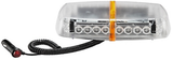 Traveller EDT-B001 Polycarbonate 12 in. Outdoor Magnetic LED Amber Light