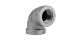 STZ 310 E90-38 3/8 in. Black 90 Degree Elbow, Iron Material