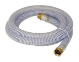 Abbott Rubber 1241-1000-10 PVC Water Suction 1 in. x 10 ft. Transfer Hose, White