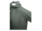 Blue Mountain BM44850-2XL Olive-Colored Unisex PVC Rain Jacket, Medium