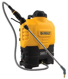 Dewalt 190742 4gal. Cordless Backpack Sprayer, 20V Lithium-ion Battery