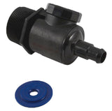 Zodiac 9-100-9005 UWF Quick Disconnect for Polaris 180/280/360/380/3900, Black