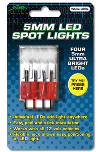 Street FX 1044399 Epod-Spot-4 Led-Try Me BC - White