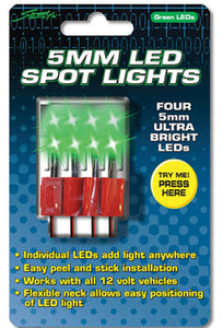 Street FX 1044400 Epod-Spot-4 Led-Try Me BC - Green