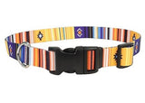 Retriever 06927 Q ASZ26 Adjustable Aztec Stripes Dog Collar - 5/8 x 8-12in.
