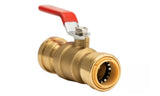 ProBite LF922R 3/4 in. Brass Push-to-Connect Full Port Ball Valve, 200 PSI