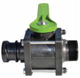Green Leaf Inc. VFMT204FP 2 in. Xtra Small Steel Handled 4-Bolt Sprayer Valve