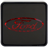 Bully CR-007F Universal Hitch Brake Light Fits 2 in. Ball Sizes ABS Black