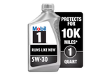 Mobil 1 124315 Advanced Full Synthetic Motor Oil 5W-30, 1 Quart